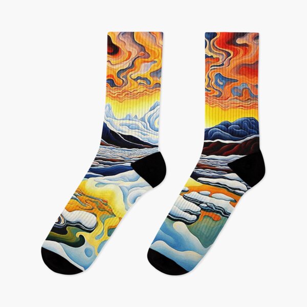 Item preview, Clouds over icy landscape 1 designed and sold by George Hutton Hunter.