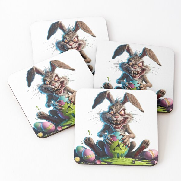 Item preview, "Deranged Easter Bunny: Adorably Sinister" designed and sold by Rebel Fusion.