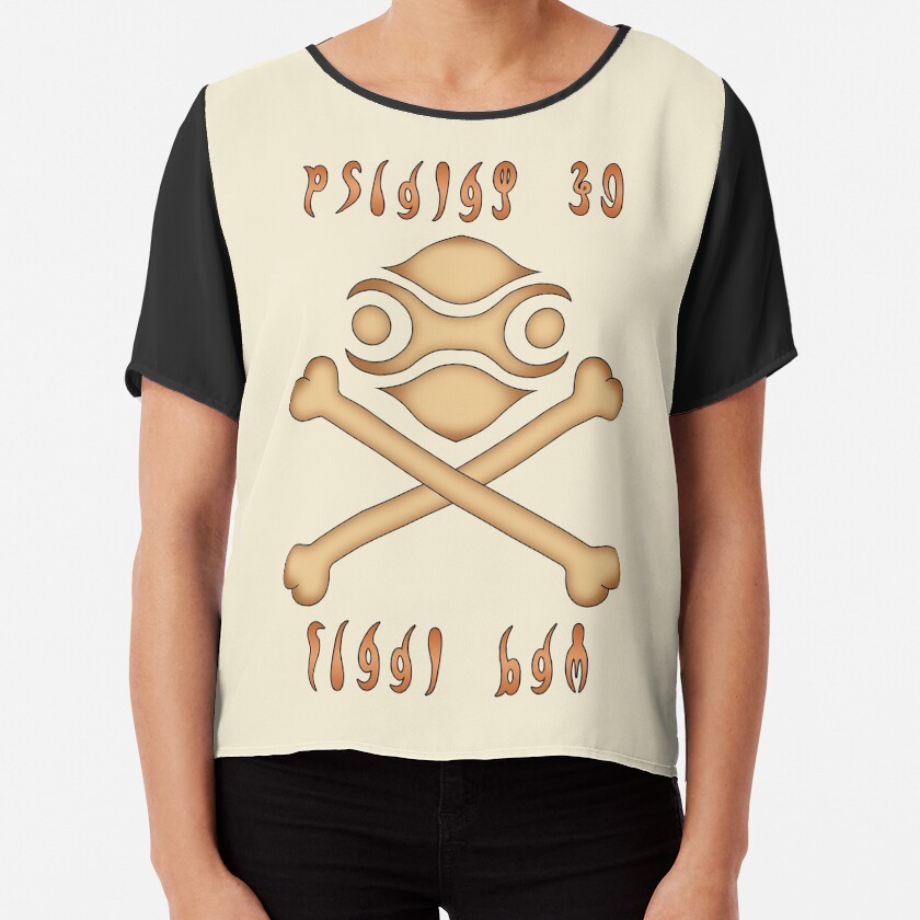 Pirates of Great Bay Chiffon Top