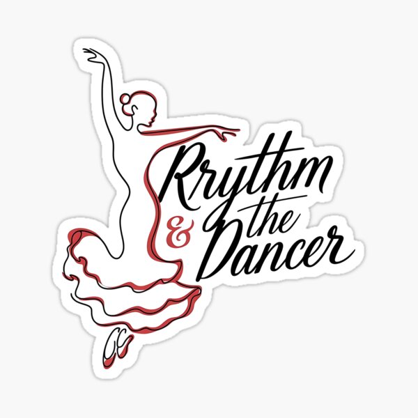 Item preview, Rhythm & the Dancer – Minimalist Flamenco T-Shirt designed and sold by Pogglecards.