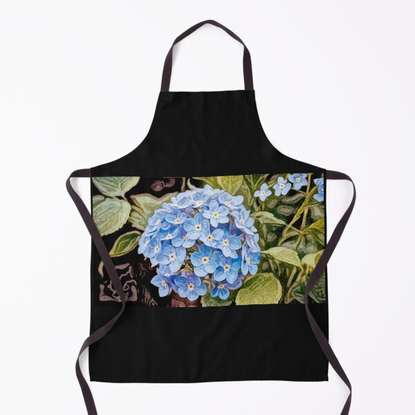 Item preview, From the Garden : blue hydrangea hortensia#2 designed and sold by Helios Be. Lavsh.