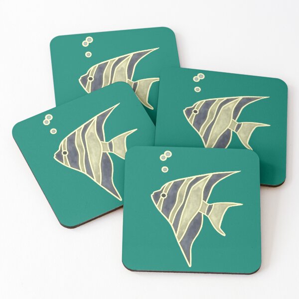 Item preview, Banco de peces ángel designed and sold by AnkersArt.