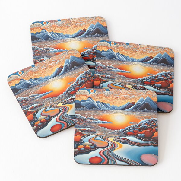 Item preview, Clouds over icy landscape 2 designed and sold by George Hutton Hunter.