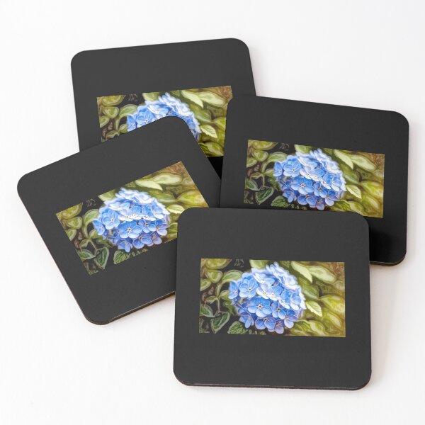Item preview, From the Garden : blue hydrangea hortensia#3 designed and sold by Helios Be. Lavsh.