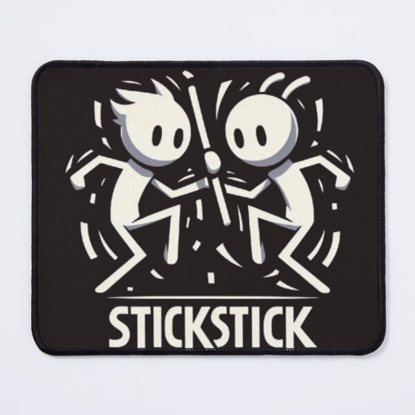 Item preview, StickStick Fun: Minimalist Stick Figure Duo T-shirt Design designed and sold by dreambigdrive38.