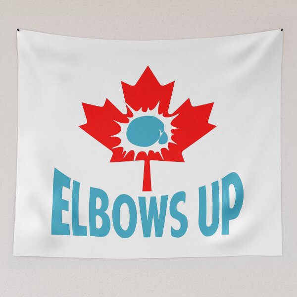 Item preview,  Elbows Up Canada True North Strong Free Proud Canadian designed and sold by Colorfulman.