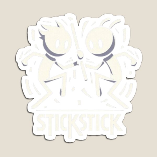 Item preview, StickStick Fun: Minimalist Stick Figure Duo T-shirt Design designed and sold by dreambigdrive38.