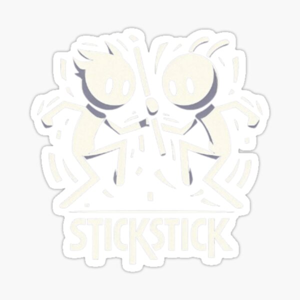 Item preview, StickStick Fun: Minimalist Stick Figure Duo T-shirt Design designed and sold by dreambigdrive38.