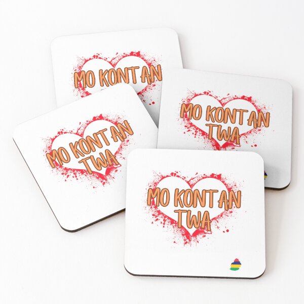 Item preview, Mo Kontan twa. Message "I love you" in Mauritian Creole designed and sold by Mr and Mrs B.
