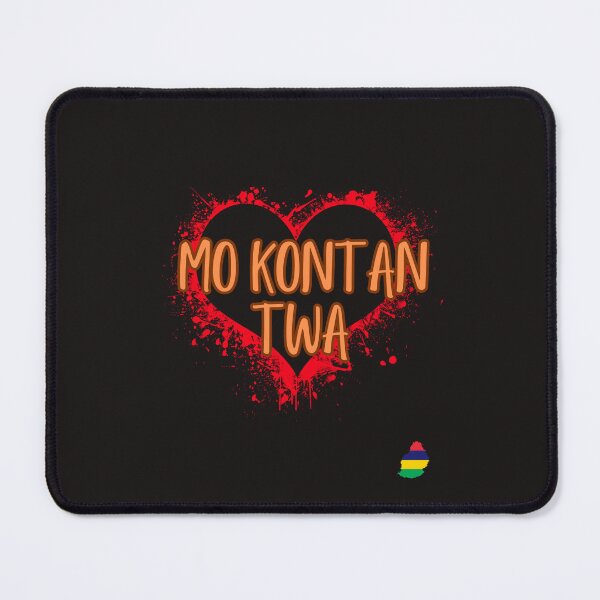 Item preview, Mo Kontan twa. Message "I love you" in Mauritian Creole designed and sold by Mr and Mrs B.