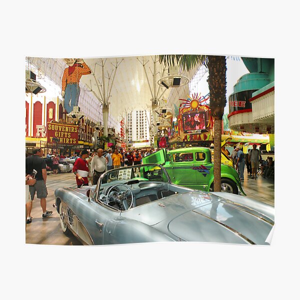 "Las Vegas auto show..." Poster by Ritaireland Redbubble