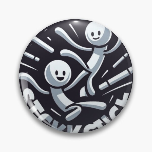 Item preview, StickStick Fun: Minimalist Stick Figure Duo T-shirt Design designed and sold by dreambigdrive38.