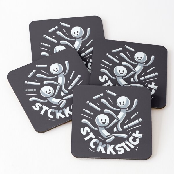 Item preview, StickStick Fun: Minimalist Stick Figure Duo T-shirt Design designed and sold by dreambigdrive38.