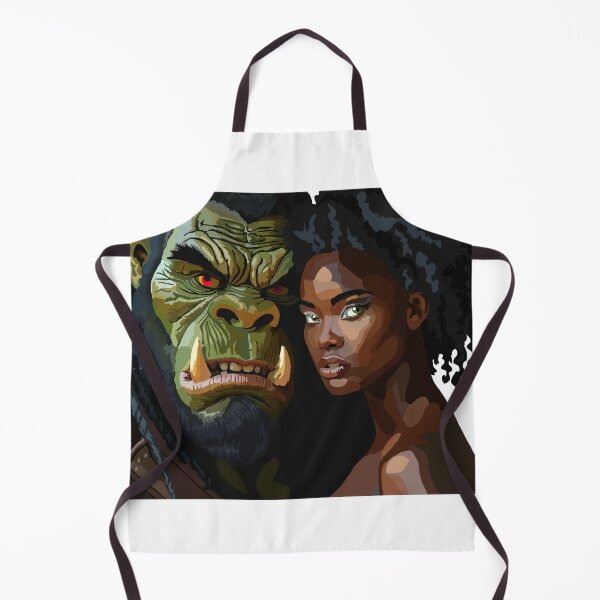 Item preview, Orc & Girl Portrait Study designed and sold by KlakkDrawsStuff.