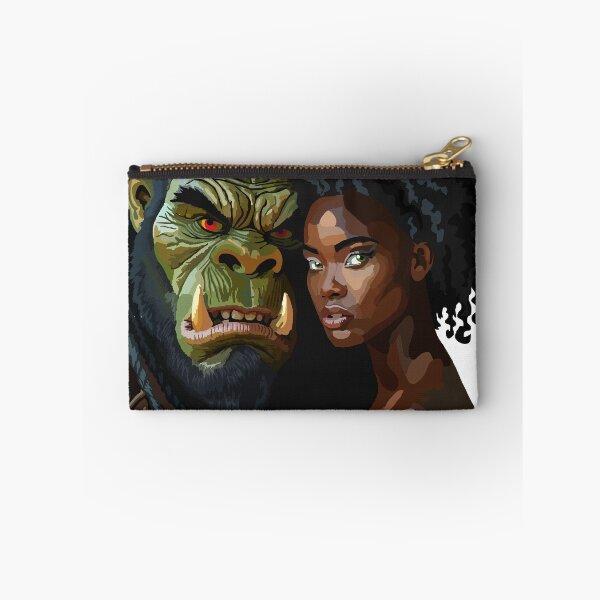 Item preview, Orc & Girl Portrait Study designed and sold by KlakkDrawsStuff.