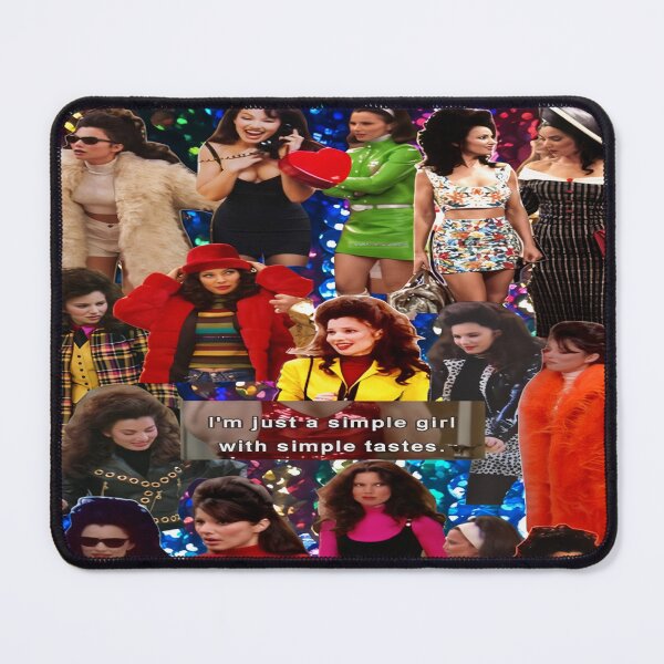 Item preview, I'm just a simple girl with simple tastes, The Nanny designed and sold by sarzerdesigns.