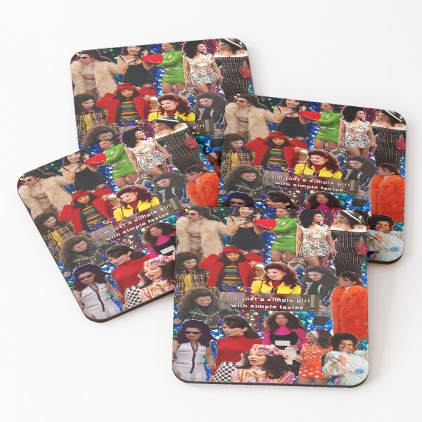 Item preview, I'm just a simple girl with simple tastes, The Nanny  designed and sold by sarzerdesigns.