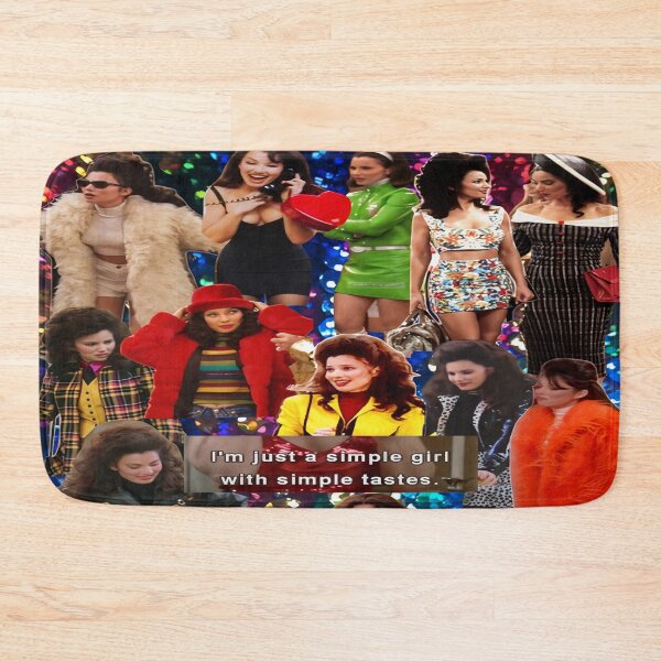 Item preview, I'm just a simple girl with simple tastes, The Nanny  designed and sold by sarzerdesigns.