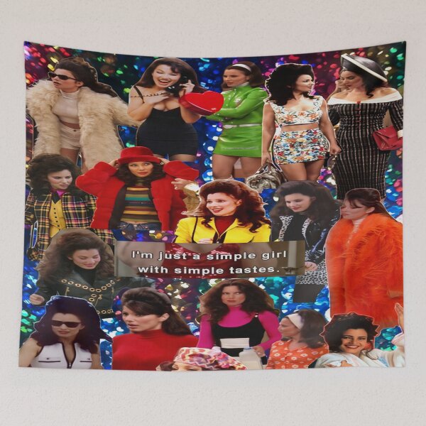 Item preview, I'm just a simple girl with simple tastes, The Nanny  designed and sold by sarzerdesigns.