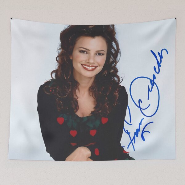 Item preview, Fran Drescher Signed designed and sold by sarzerdesigns.