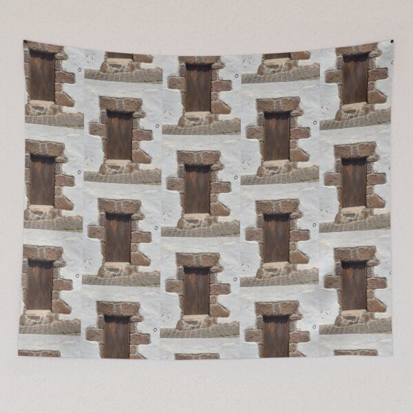 Item preview, "Rustic Doorway of Villa Teguise, Lanzarote" designed and sold by BABAGURUJI.