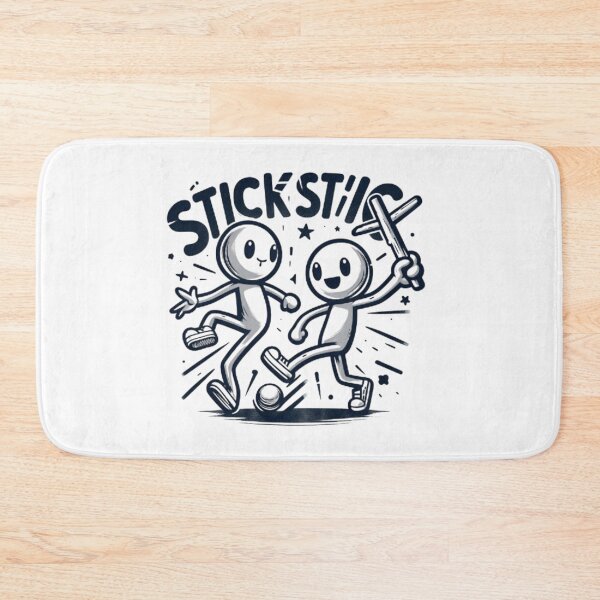 Item preview, StickStick Fun: Minimalist Stick Figure Duo T-shirt Design designed and sold by dreambigdrive38.