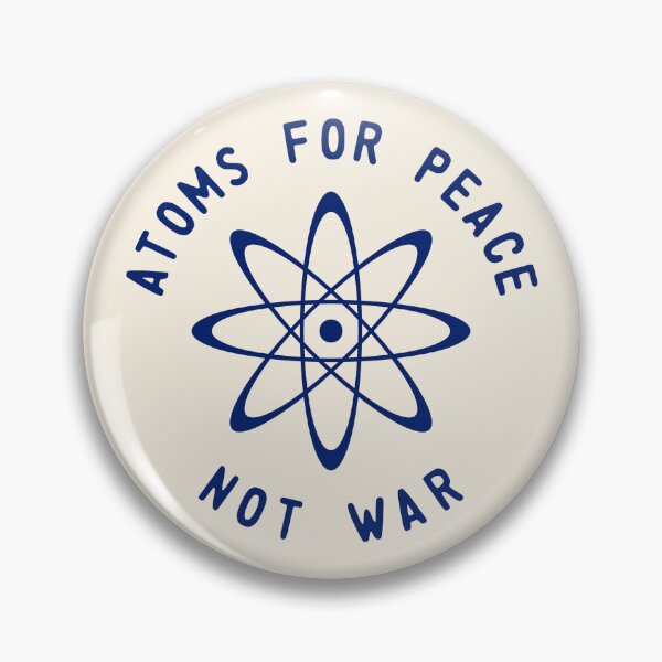 Item preview, Atoms For Peace Not War designed and sold by Eat the Rich.
