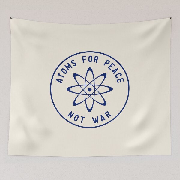 Item preview, Atoms For Peace Not War designed and sold by Eat the Rich.