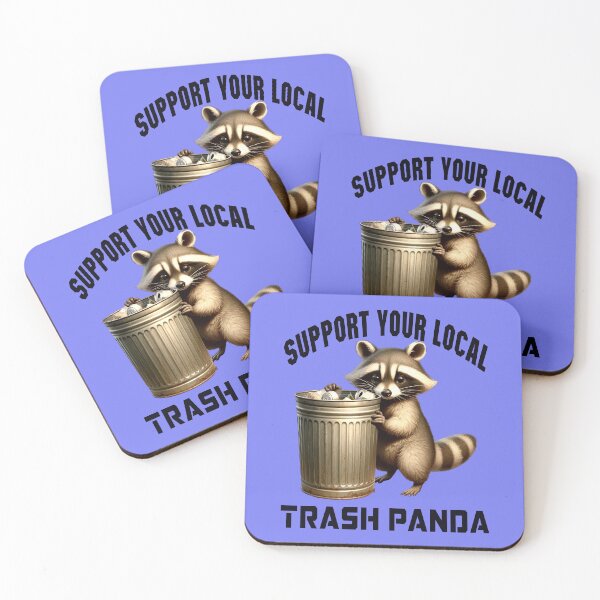 Item preview, Support Your Trash Panda 1 designed and sold by DigitalandPhoto.