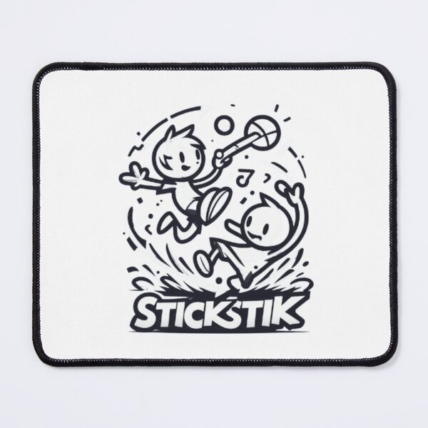 Item preview, StickStick Fun: Minimalist Stick Figure Duo T-shirt Design designed and sold by dreambigdrive38.