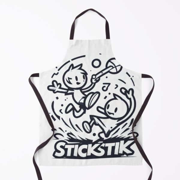 Item preview, StickStick Fun: Minimalist Stick Figure Duo T-shirt Design designed and sold by dreambigdrive38.