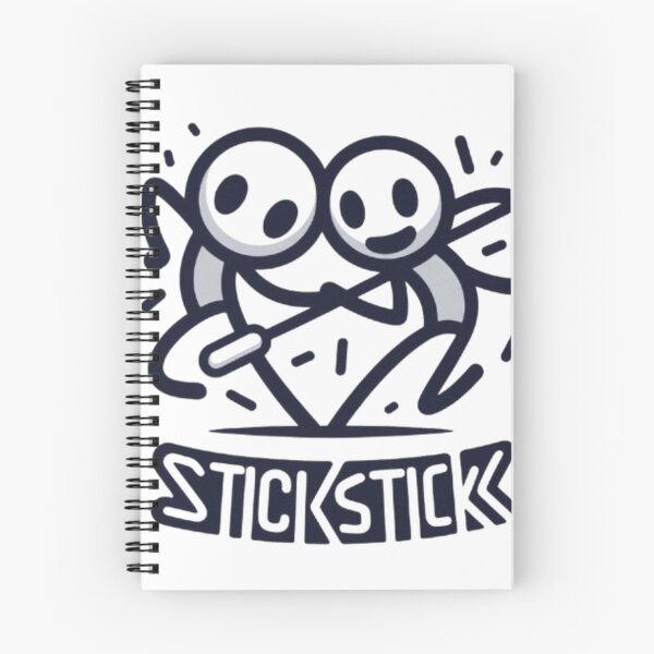 Item preview, StickStick Fun: Minimalist Stick Figure Duo T-shirt Design designed and sold by dreambigdrive38.