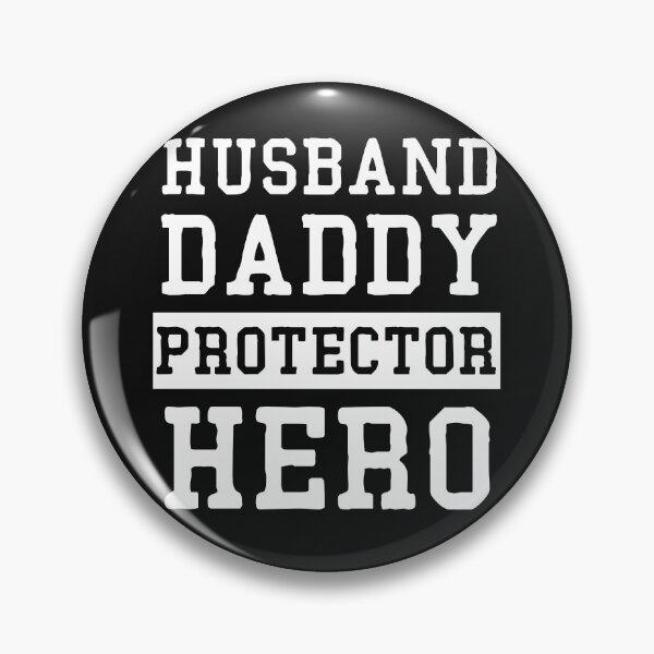 Item preview, Husband Daddy Protector Hero Father's Day Dad Gift Shirt designed and sold by StreetArtPro.