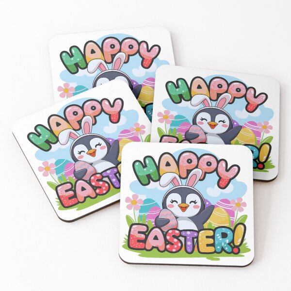 Item preview, Cute happy easter penguin  designed and sold by PattaZone.