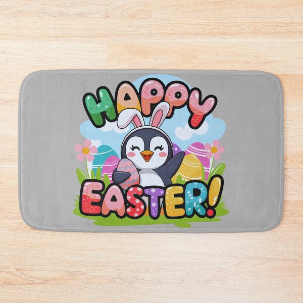 Item preview, Cute happy easter penguin  designed and sold by PattaZone.