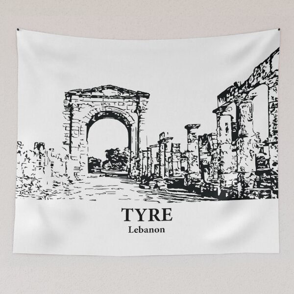 Item preview, Tyre - Lebanon designed and sold by Lakeric Cityscapes.