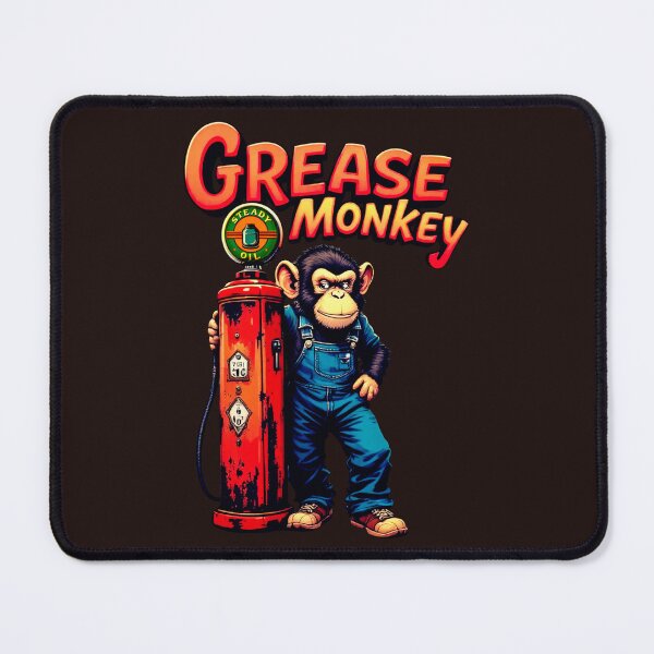 Item preview, Grease Monkey Retro Gas Pump designed and sold by SteadyRolling.