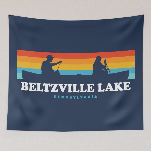 Item preview, Beltzville Lake Pennsylvania Canoe designed and sold by Esskay Designs.