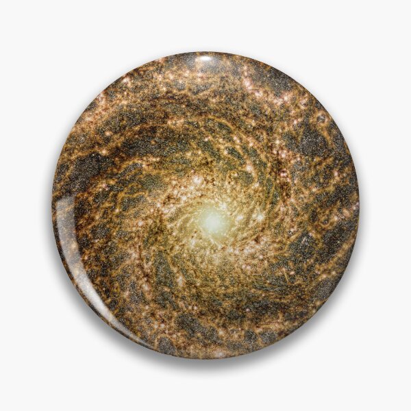 Item preview, The Phantom Galaxy Across the Spectrum - Black Gold designed and sold by Eric Glaser.