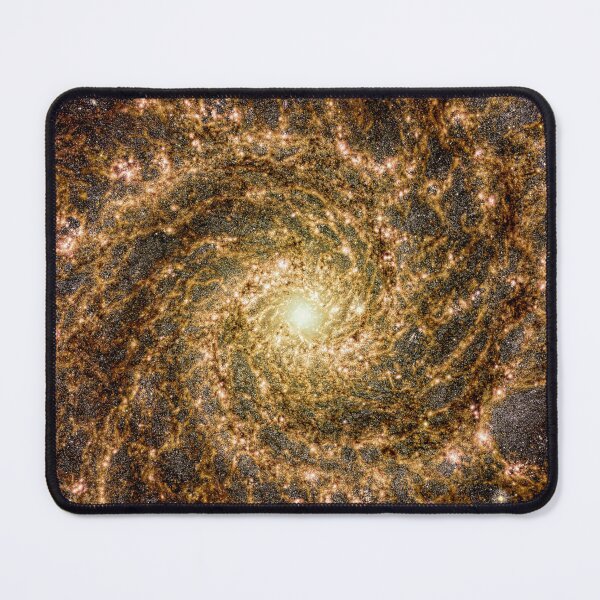 Item preview, The Phantom Galaxy Across the Spectrum - Black Gold designed and sold by Eric Glaser.