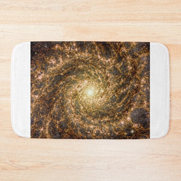 Item preview, The Phantom Galaxy Across the Spectrum - Black Gold designed and sold by Eric Glaser.