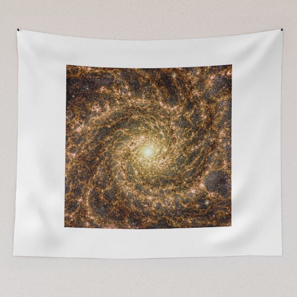Item preview, The Phantom Galaxy Across the Spectrum - Black Gold designed and sold by Eric Glaser.