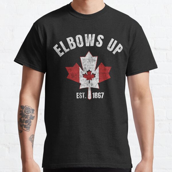 Item preview, Elbows Up Canada True North Strong and Free Proud Canadian designed and sold by GriTee Studio.
