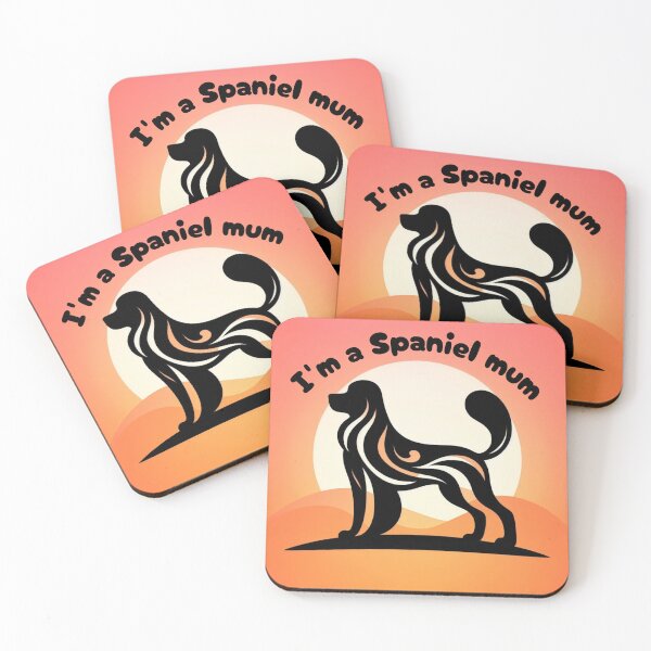 Item preview, Spaniel mum, cocker spaniel dog, fantasy dog designed and sold by Coolparrotgirl.