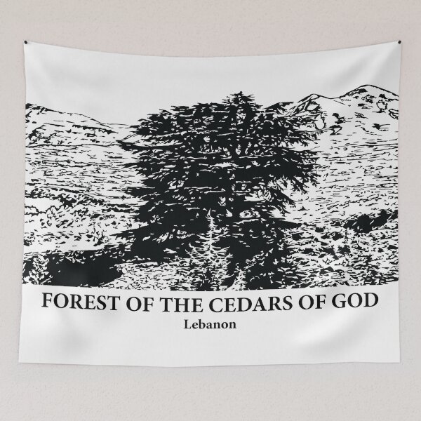 Item preview, Forest of the Cedars of God - Lebanon designed and sold by Lakeric Cityscapes.