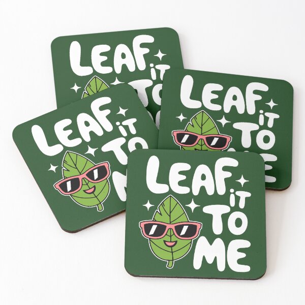 Item preview, Leaf It to Me! Cute Leaf Pun designed and sold by PMCreative.