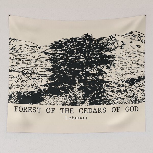 Item preview, Forest of the Cedars of God - Lebanon designed and sold by Lakeric Cityscapes.