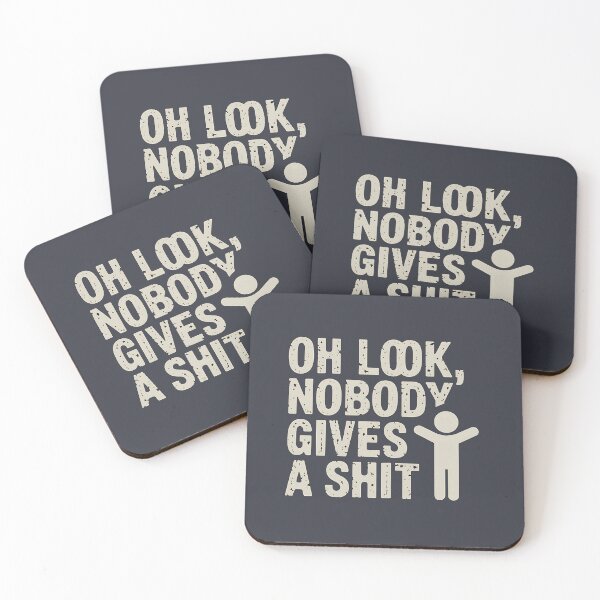 Item preview, Oh Look Nobody Cares Funny Sarcasm designed and sold by TeeGrit.