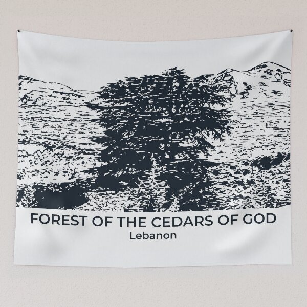 Item preview, Forest of the Cedars of God - Lebanon designed and sold by Lakeric Cityscapes.