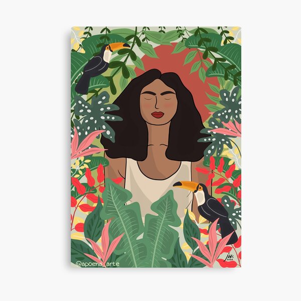 Item preview, Tropical woman designed and sold by ApoenaArt.